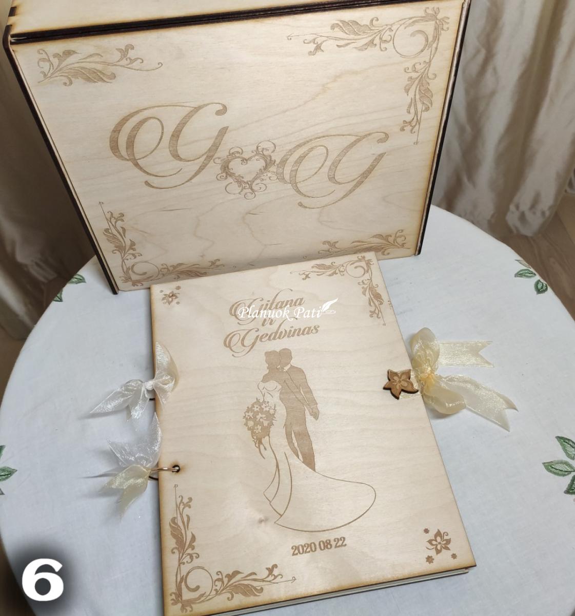 Svečių palinkėjimų knyga A4 formato