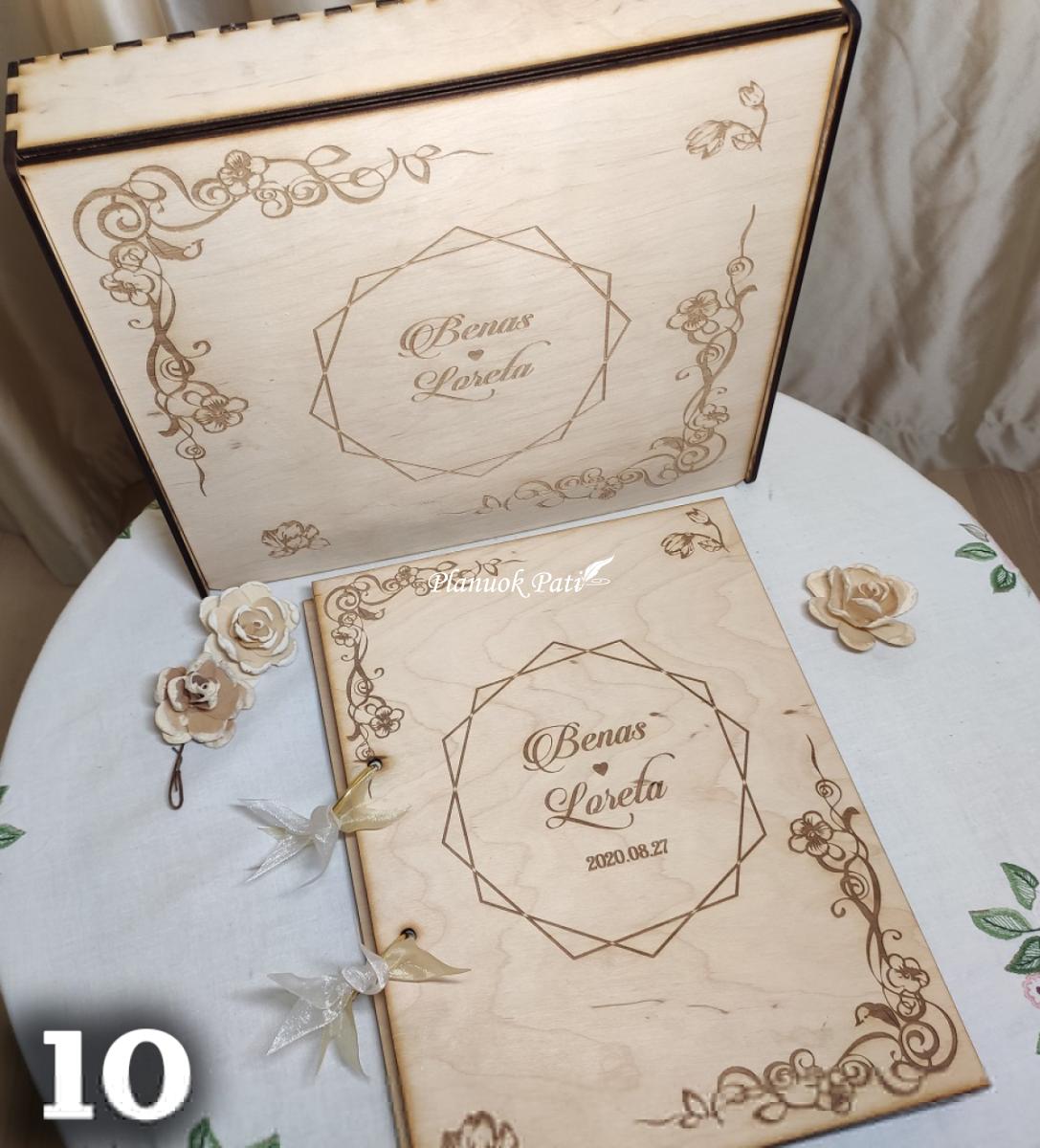 Svečių palinkėjimų knyga A4 formato