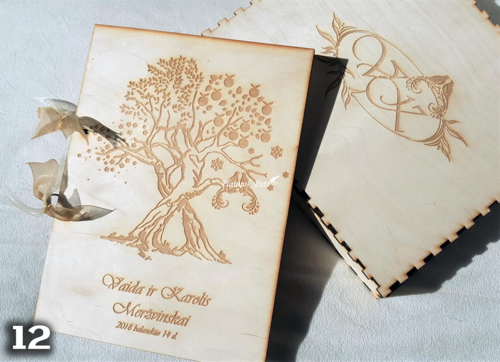 Svečių palinkėjimų knyga A4 formato