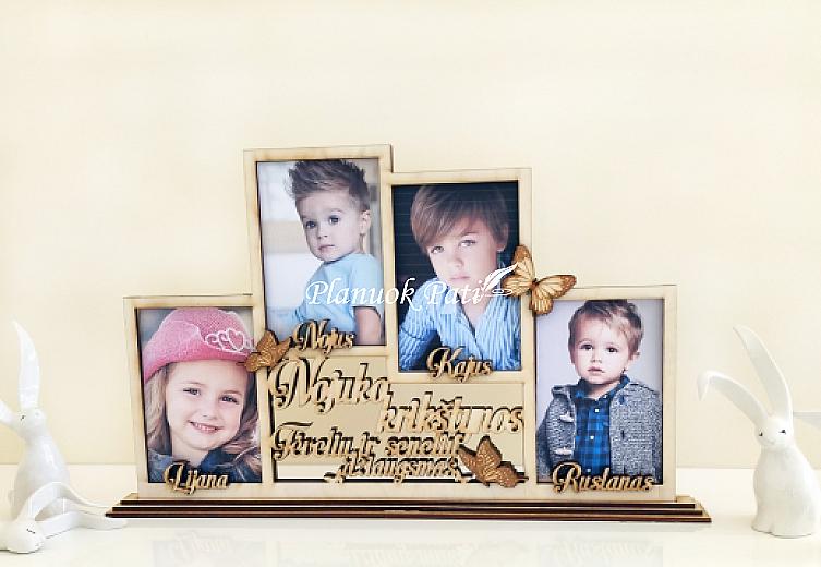 Pastatomi fotorėmeliai