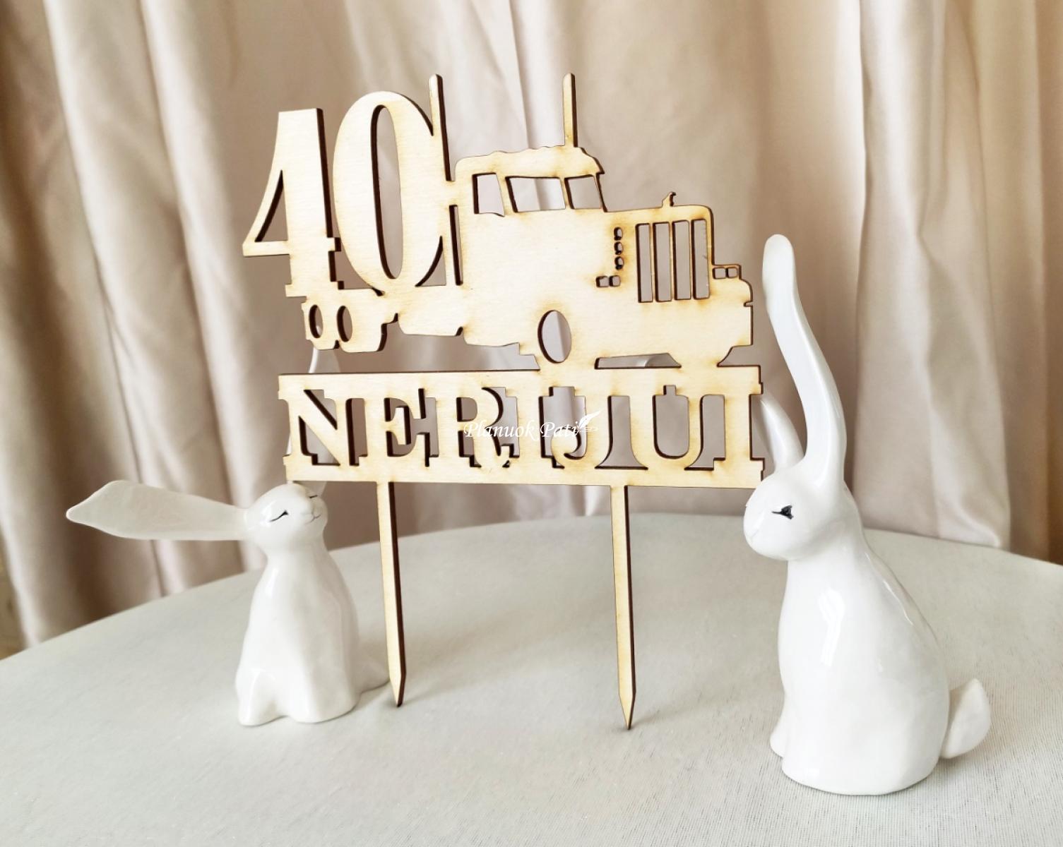 Jubiliejaus torto smeigtukas