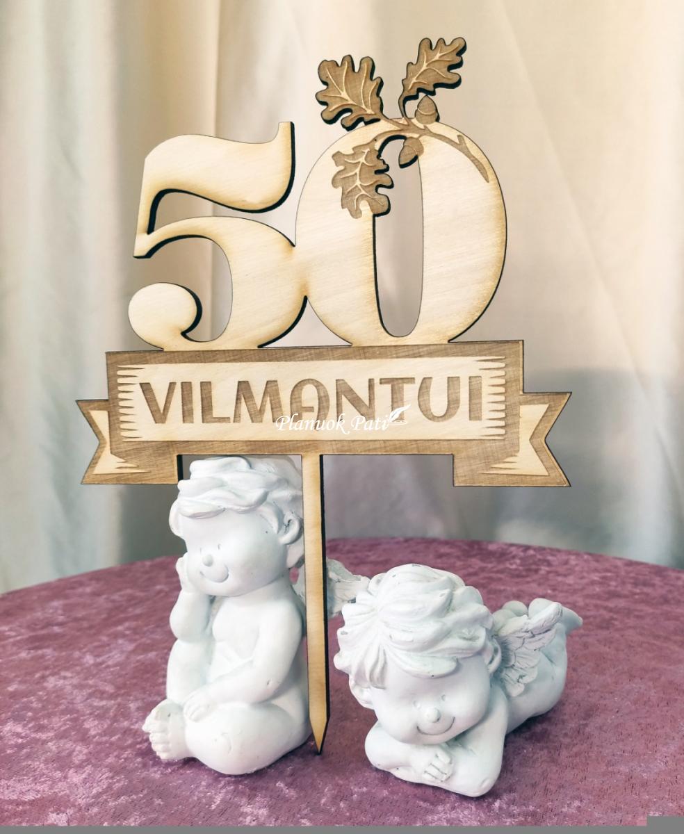 Jubiliejaus torto smeigtukas