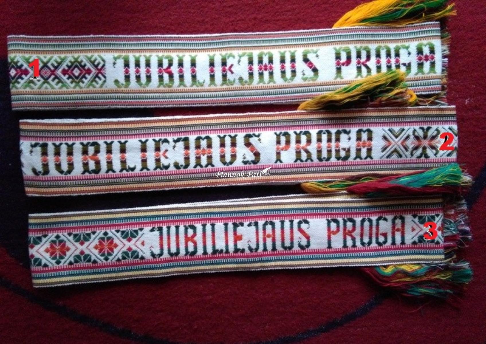 Austa juosta - Jubiliejaus proga