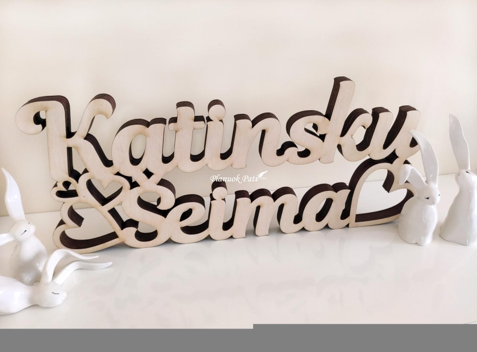 Pastatomas užrašas