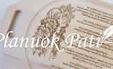 Pjaustymo lentelė-padėklas su graviruotu tekstu
