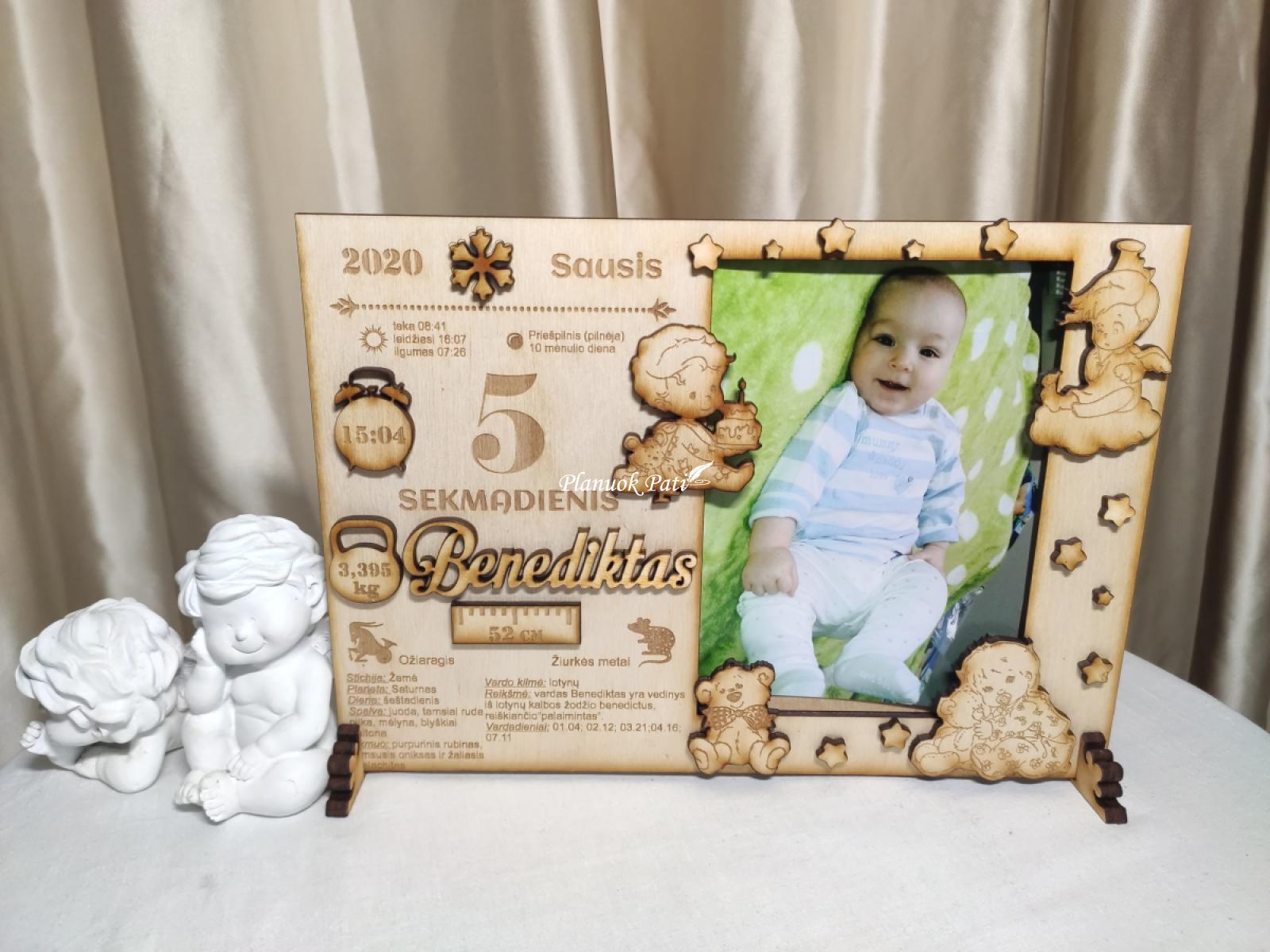 Rėmelis - metrikai su nuotrauka