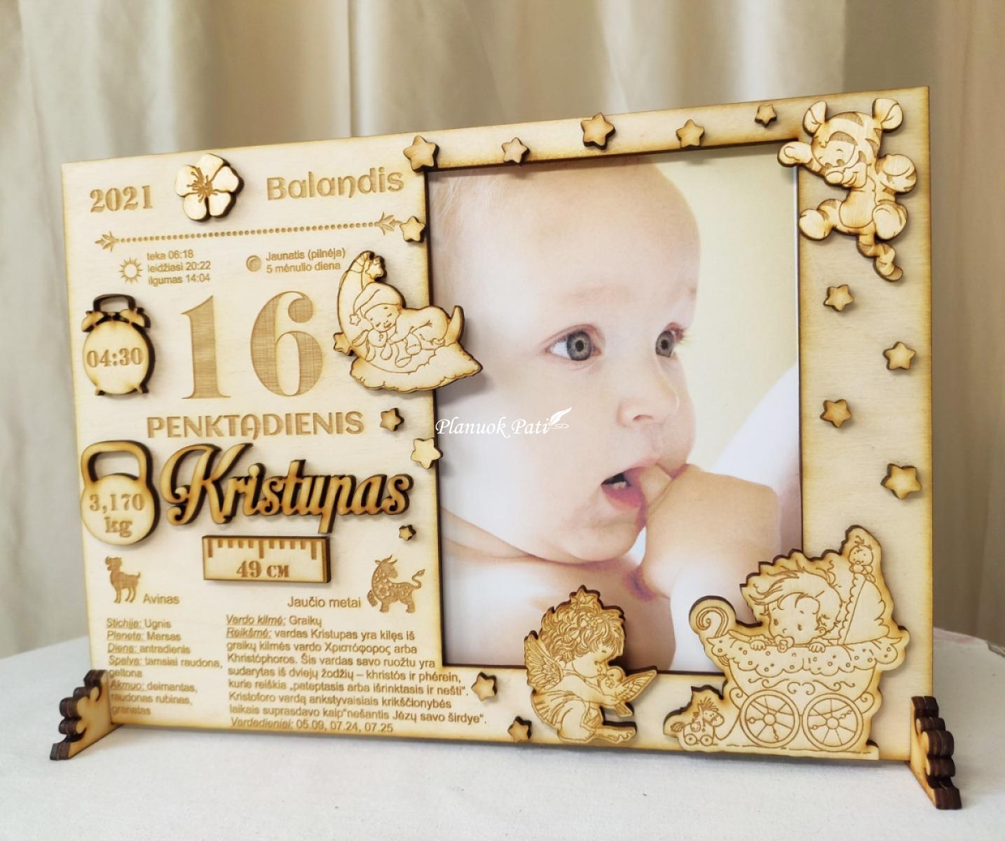 Rėmelis - metrikai su nuotrauka