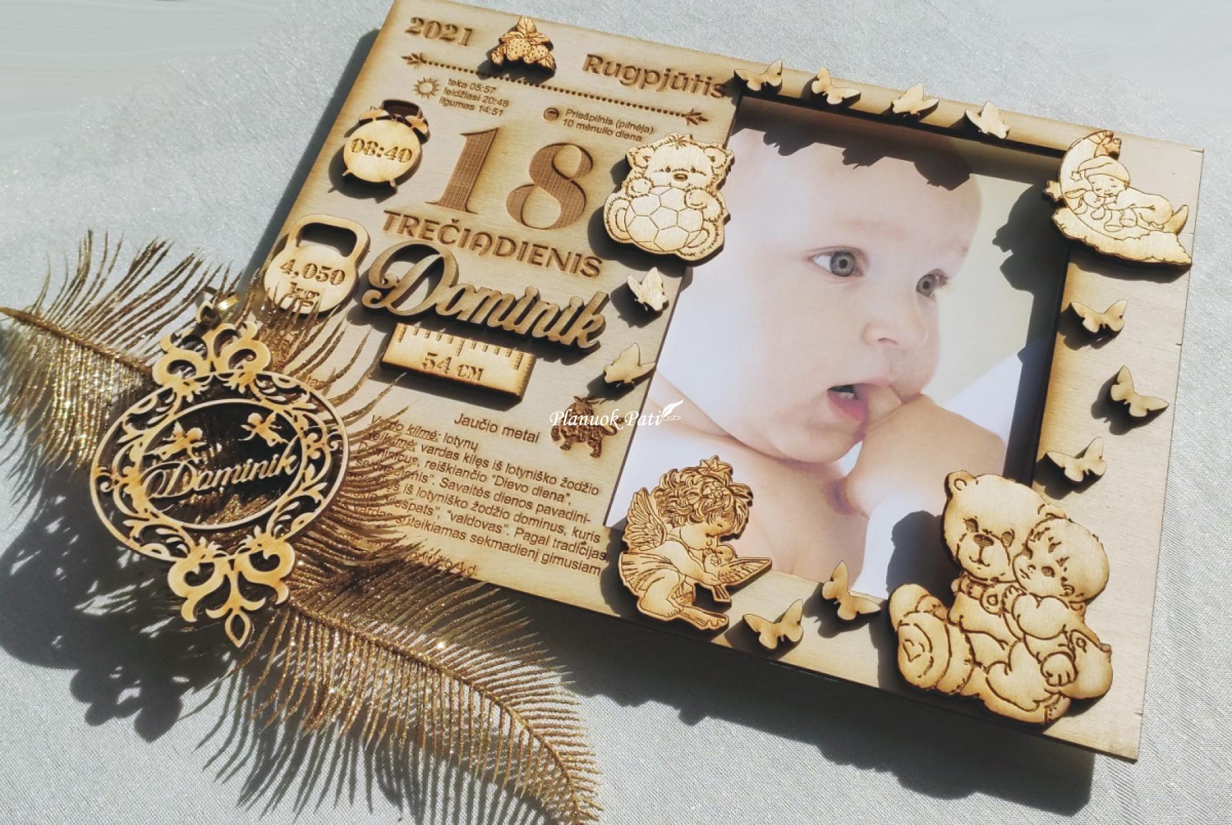 Rėmelis - metrikai su nuotrauka