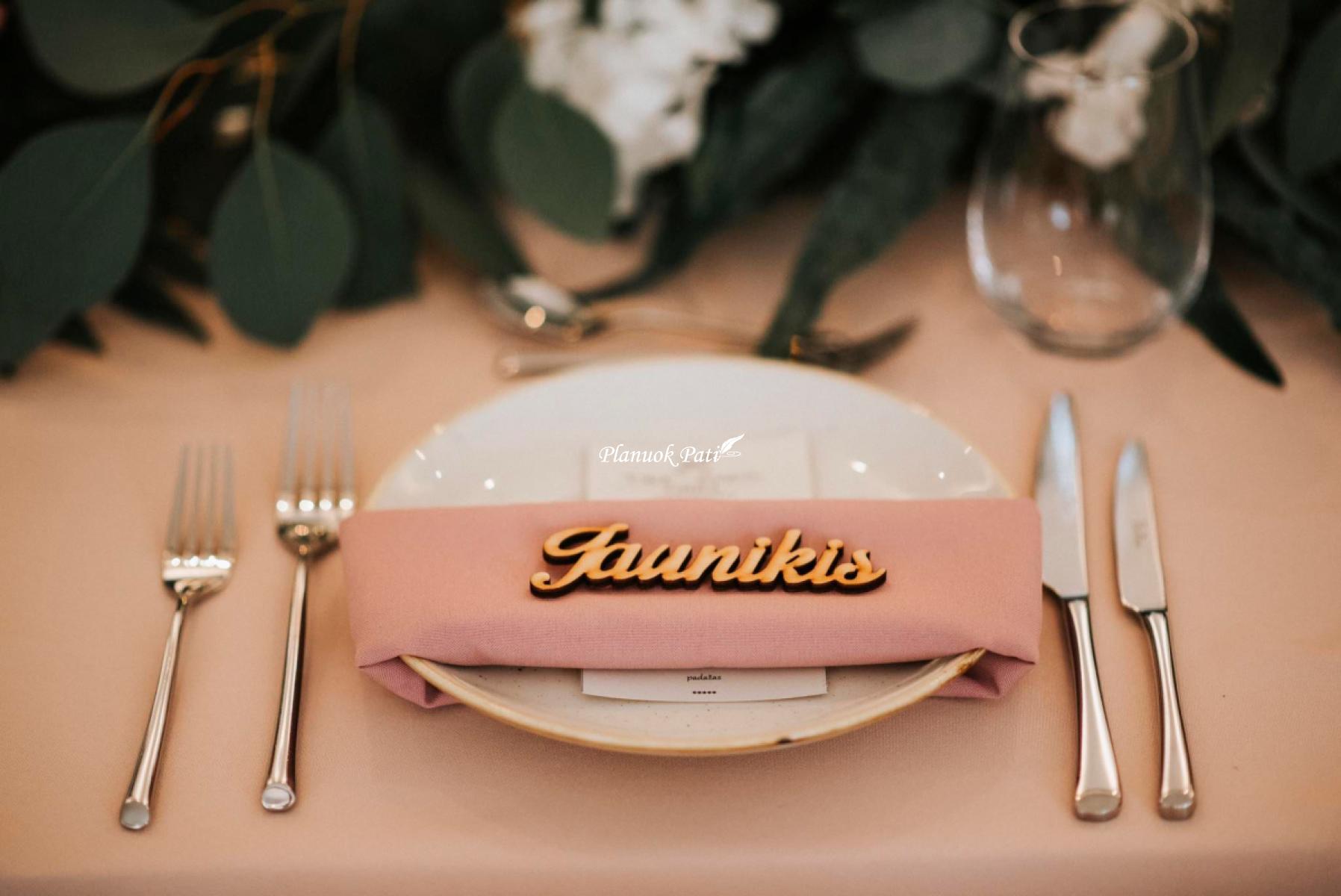 Krikštynų vardo kortelės su magnetukais