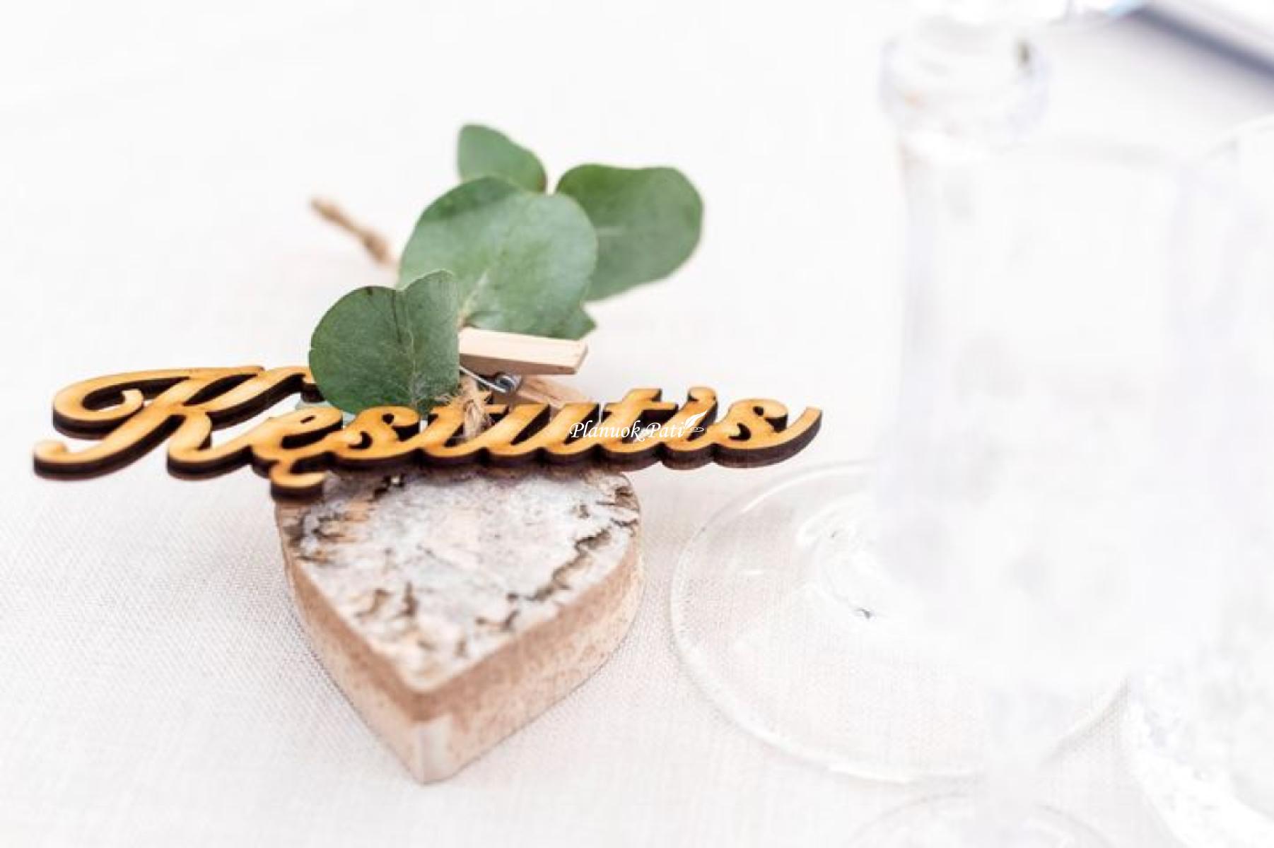 Krikštynų vardo kortelės su magnetukais