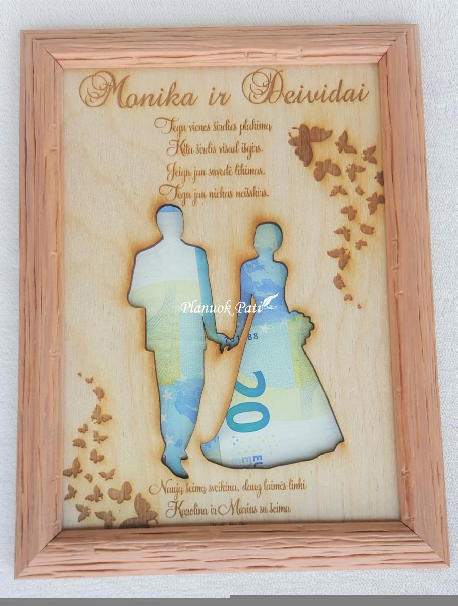 Rėmelis pinigams dovanoti