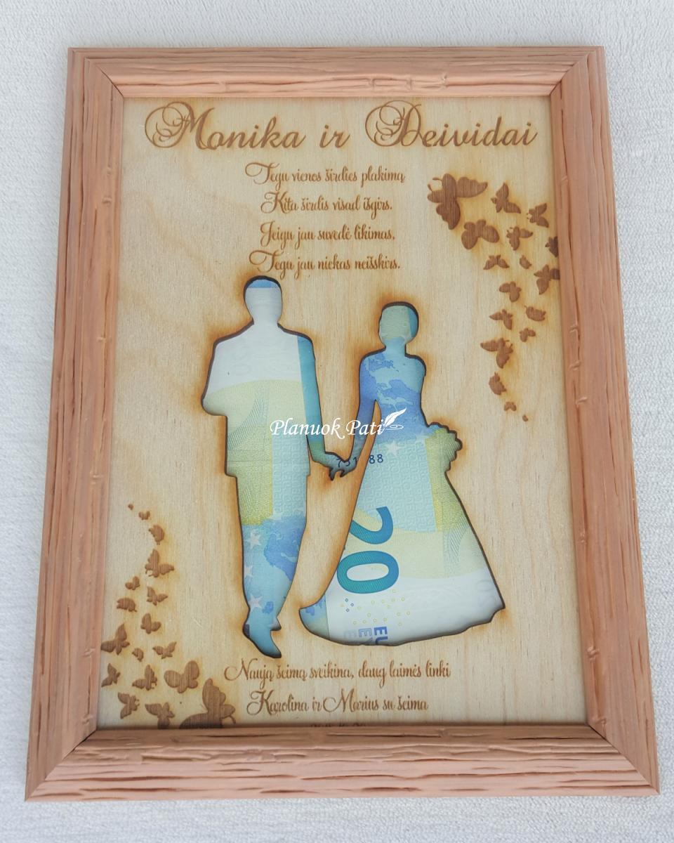 Rėmelis pinigams dovanoti