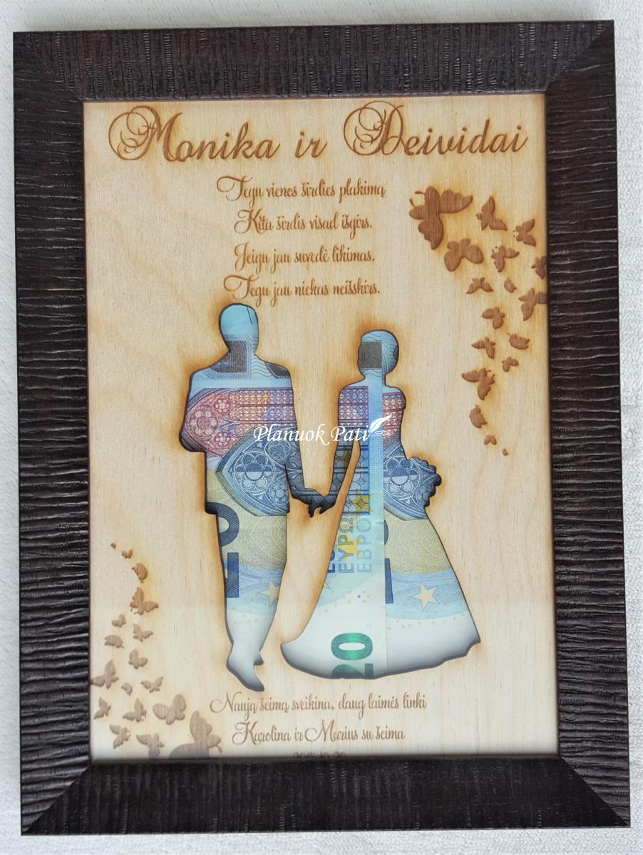 Rėmelis pinigams dovanoti