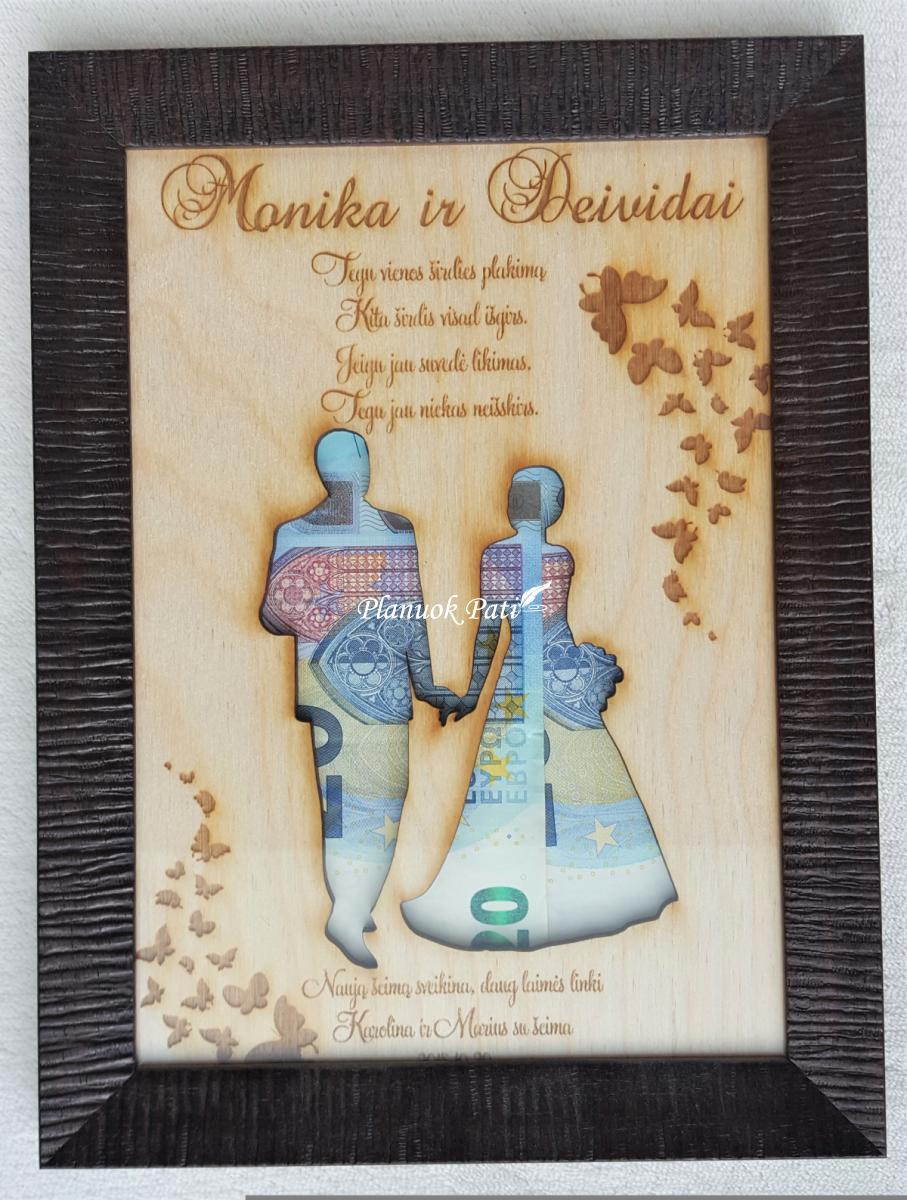 Rėmelis pinigams dovanoti