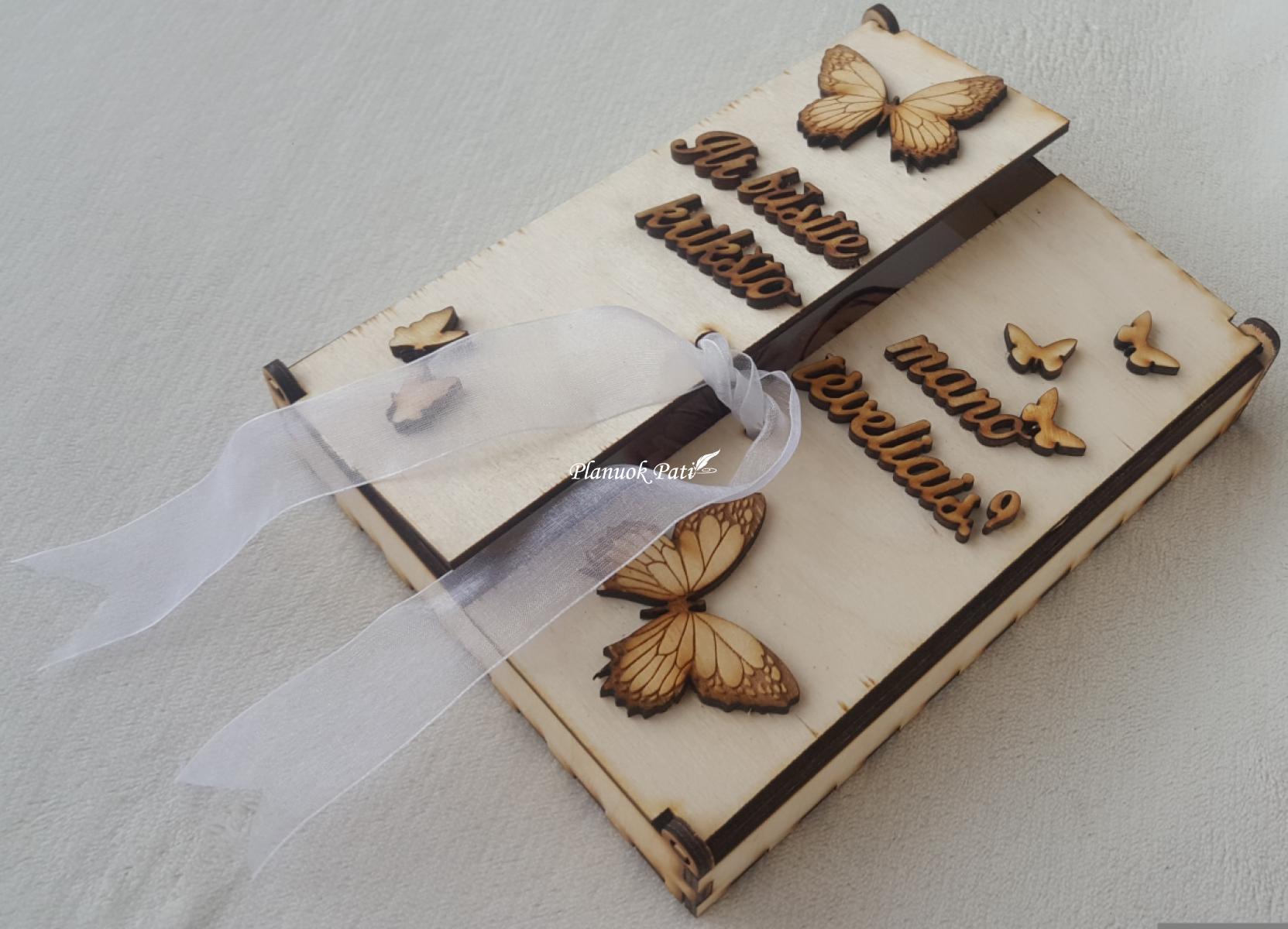 Kvietimas būti krikšto tėveliais - magnetukai atverčiamuose rėmeliuose