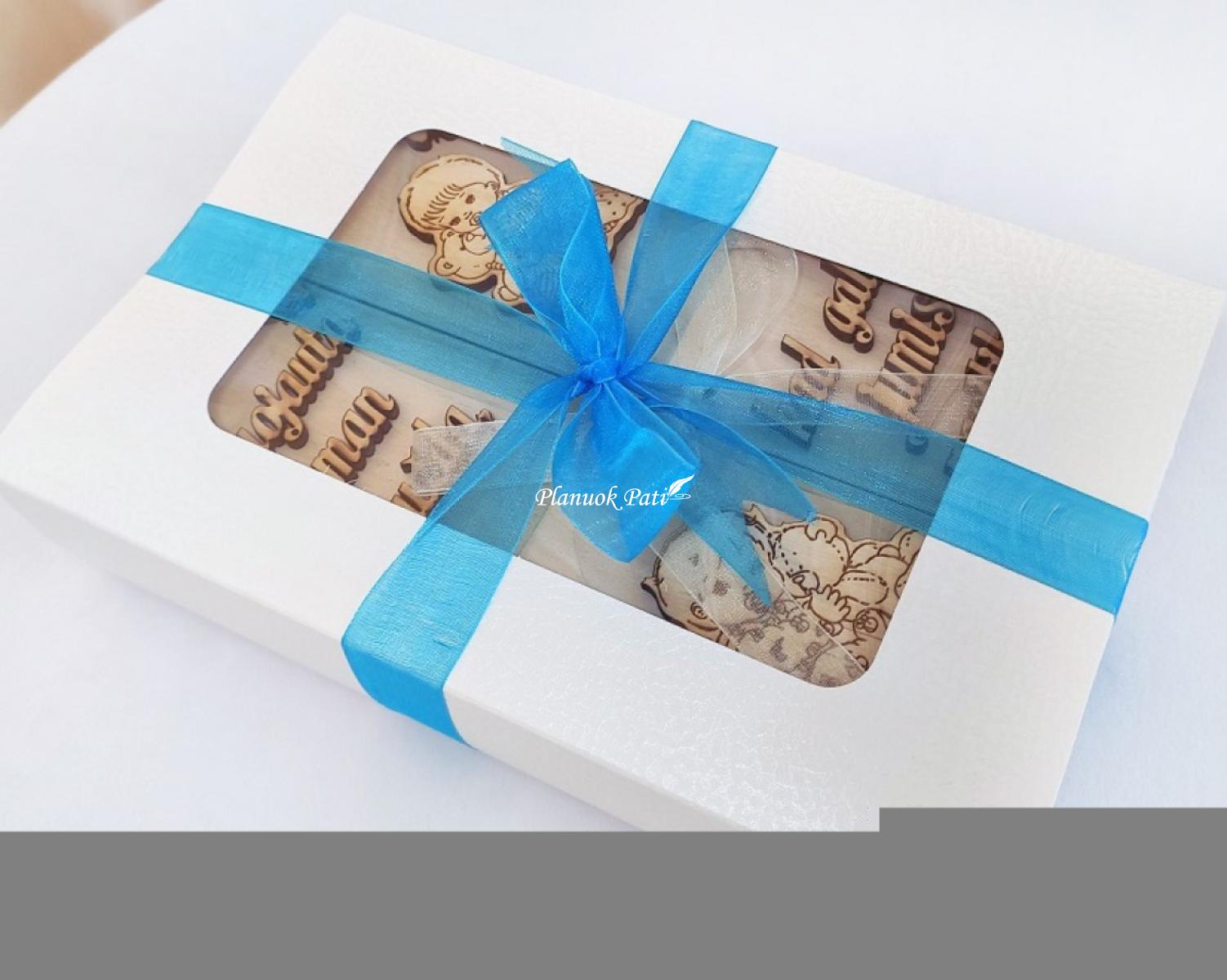 Kvietimas būti krikšto tėveliais - magnetukai atverčiamuose rėmeliuose