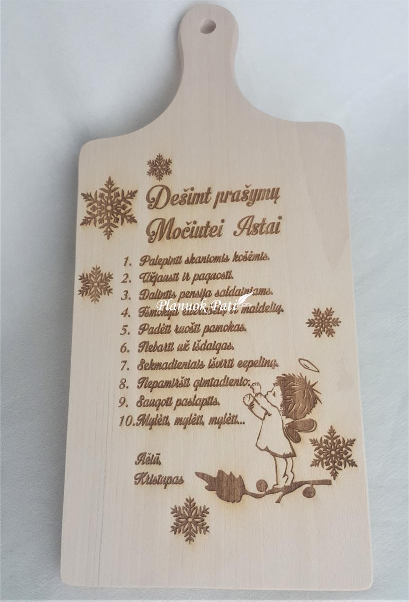 Pjaustymo lentelė močiutei