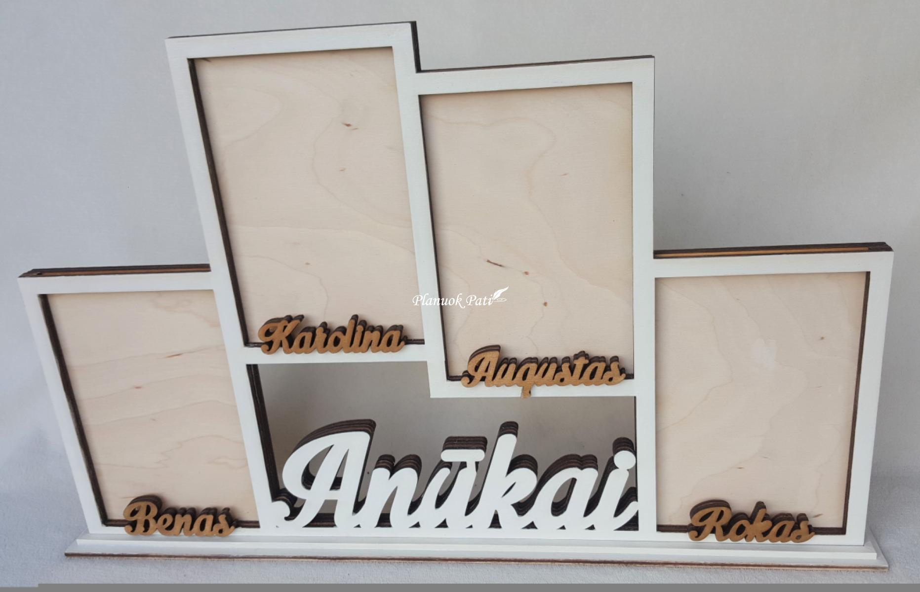 Pastatomi fotorėmeliai - Anūkai