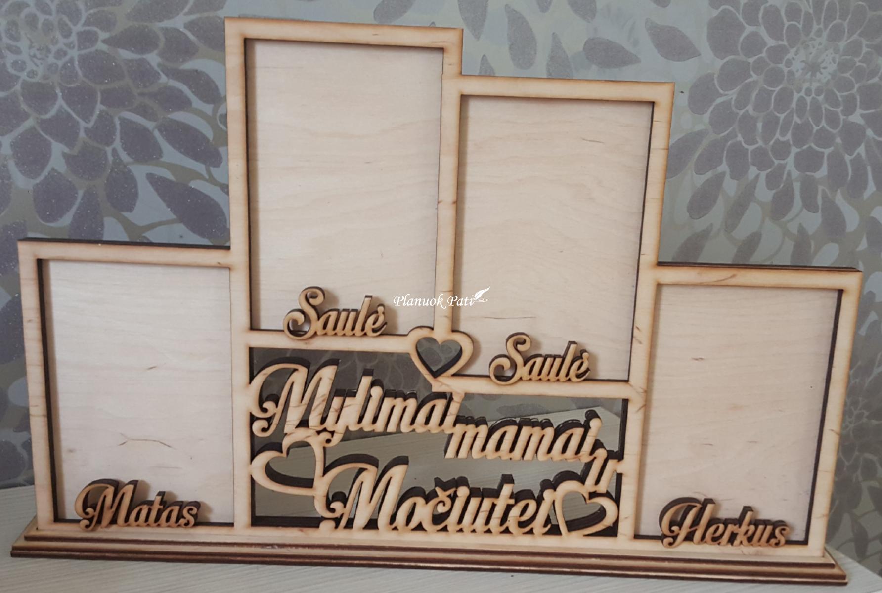 Pastatomi fotorėmeliai - Anūkai