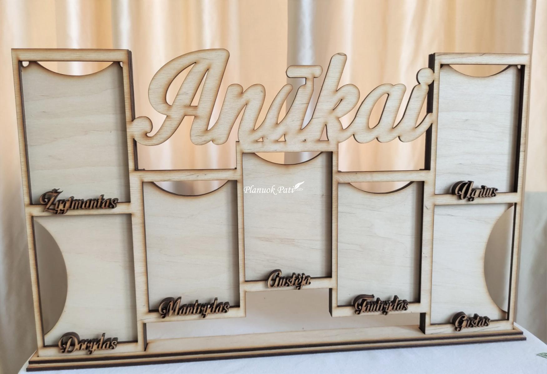 Pastatomi fotorėmeliai - Anūkai