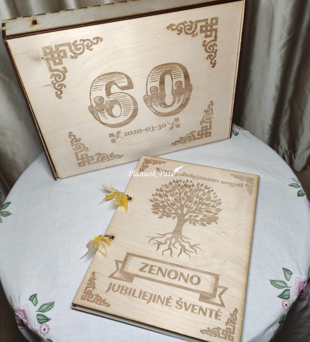 Jubiliejaus knyga dėžutėje