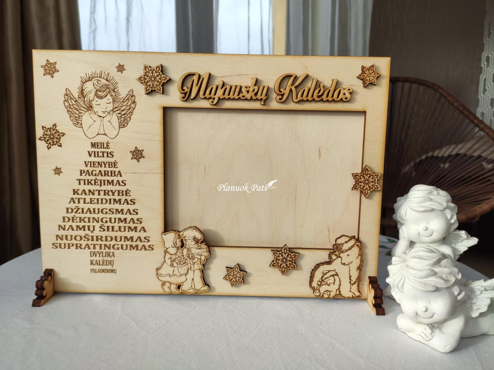 Rėmelis nuotraukai - Šeimos Kalėdos