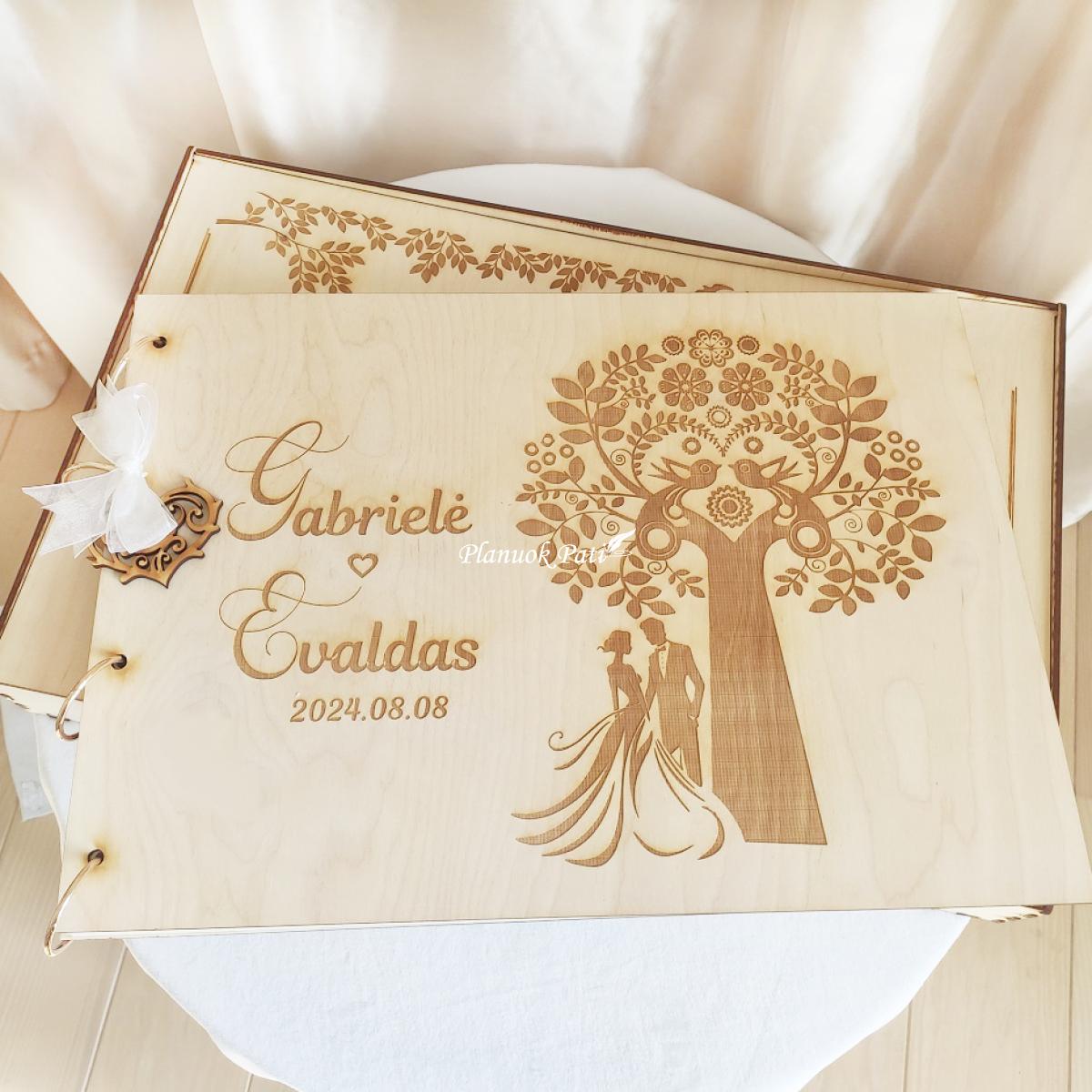 Didysis nuotraukų albumas dėžėje - A3 formato