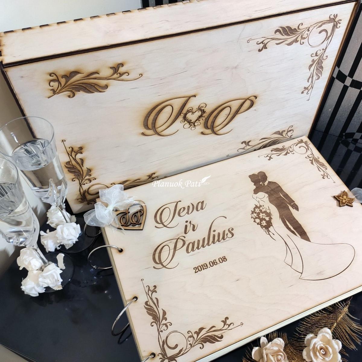 Didysis nuotraukų albumas dėžėje - A3 formato