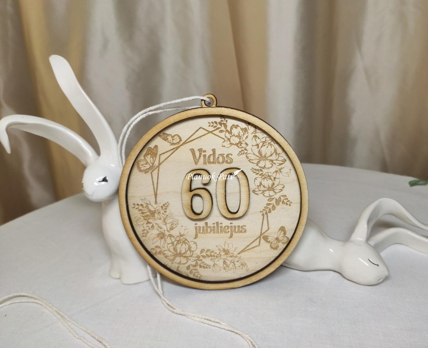 Medalis ir diplomas jubiliejui