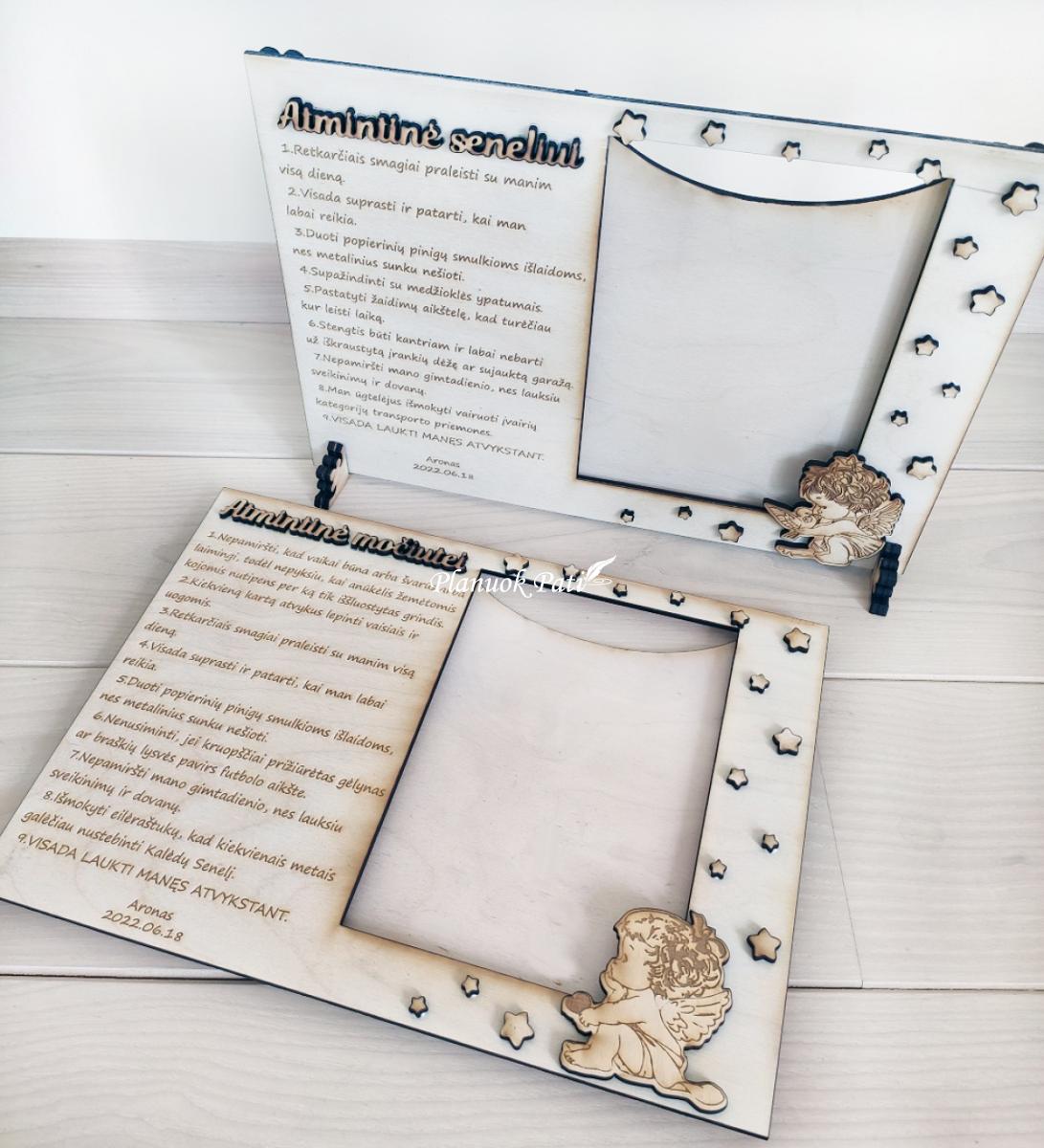 Įsakymai krikšto tėveliams arba seneliams