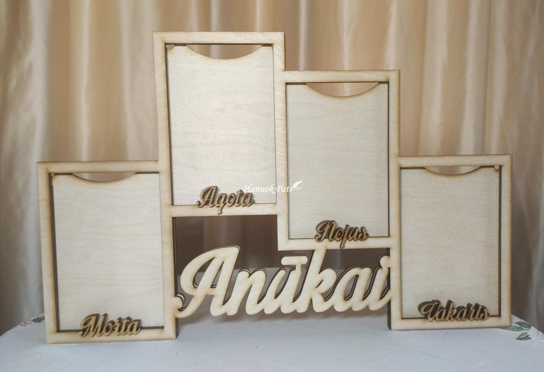 Pakabinami rėmeliai - vardiniai
