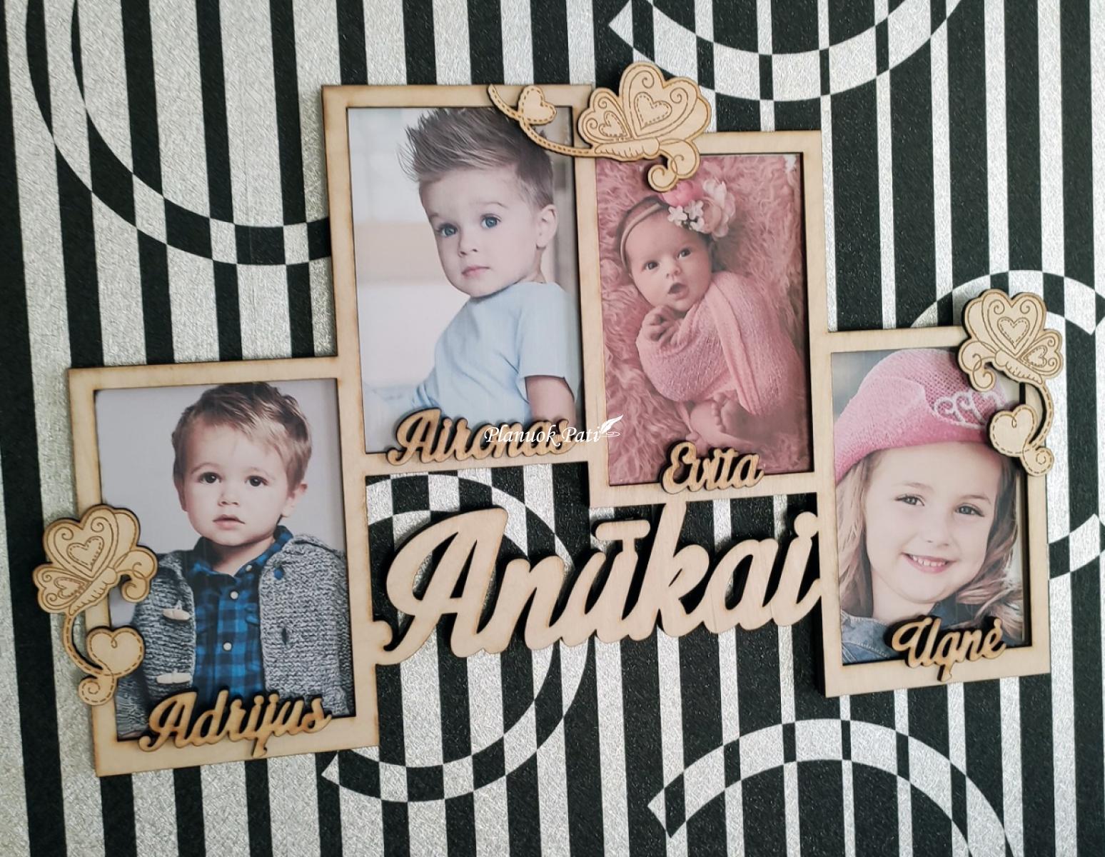 Pakabinami rėmeliai - vardiniai