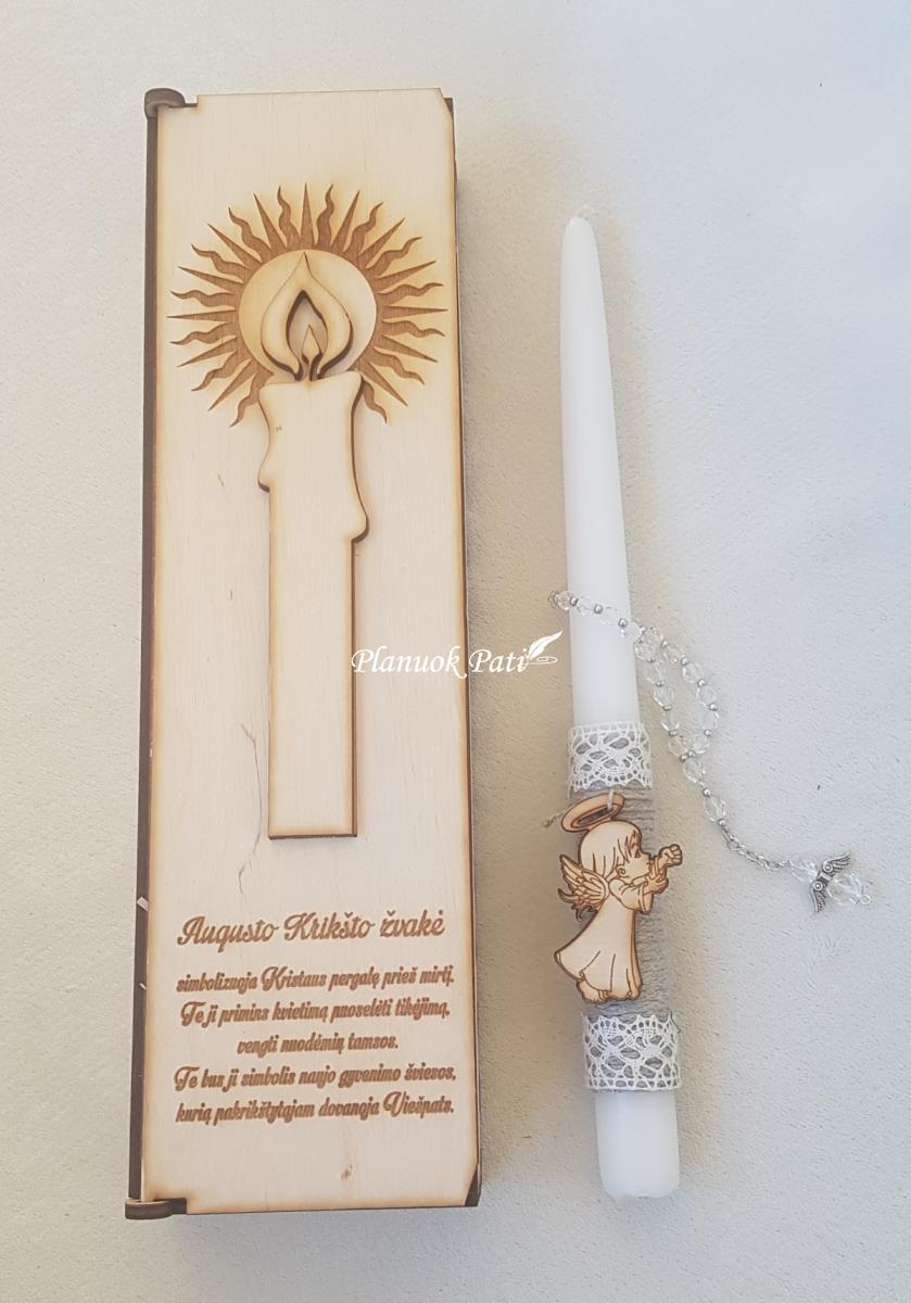 Austriškų karoliukų rožančiukas