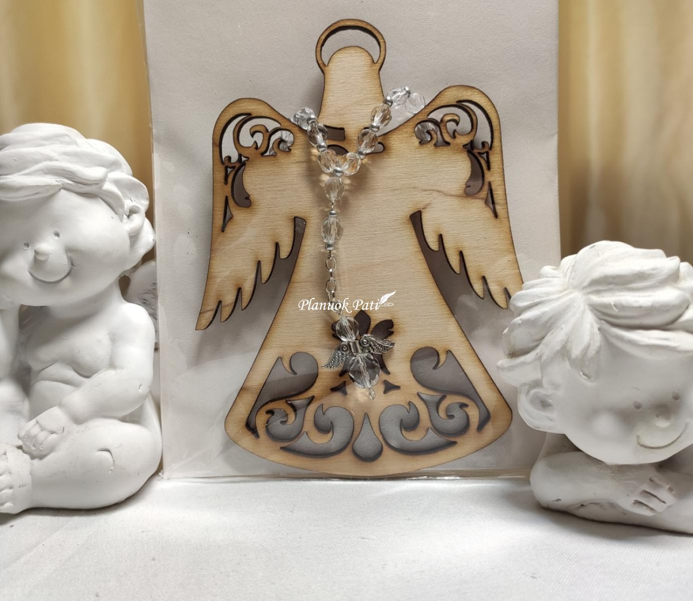 Austriškų karoliukų rožančiukas