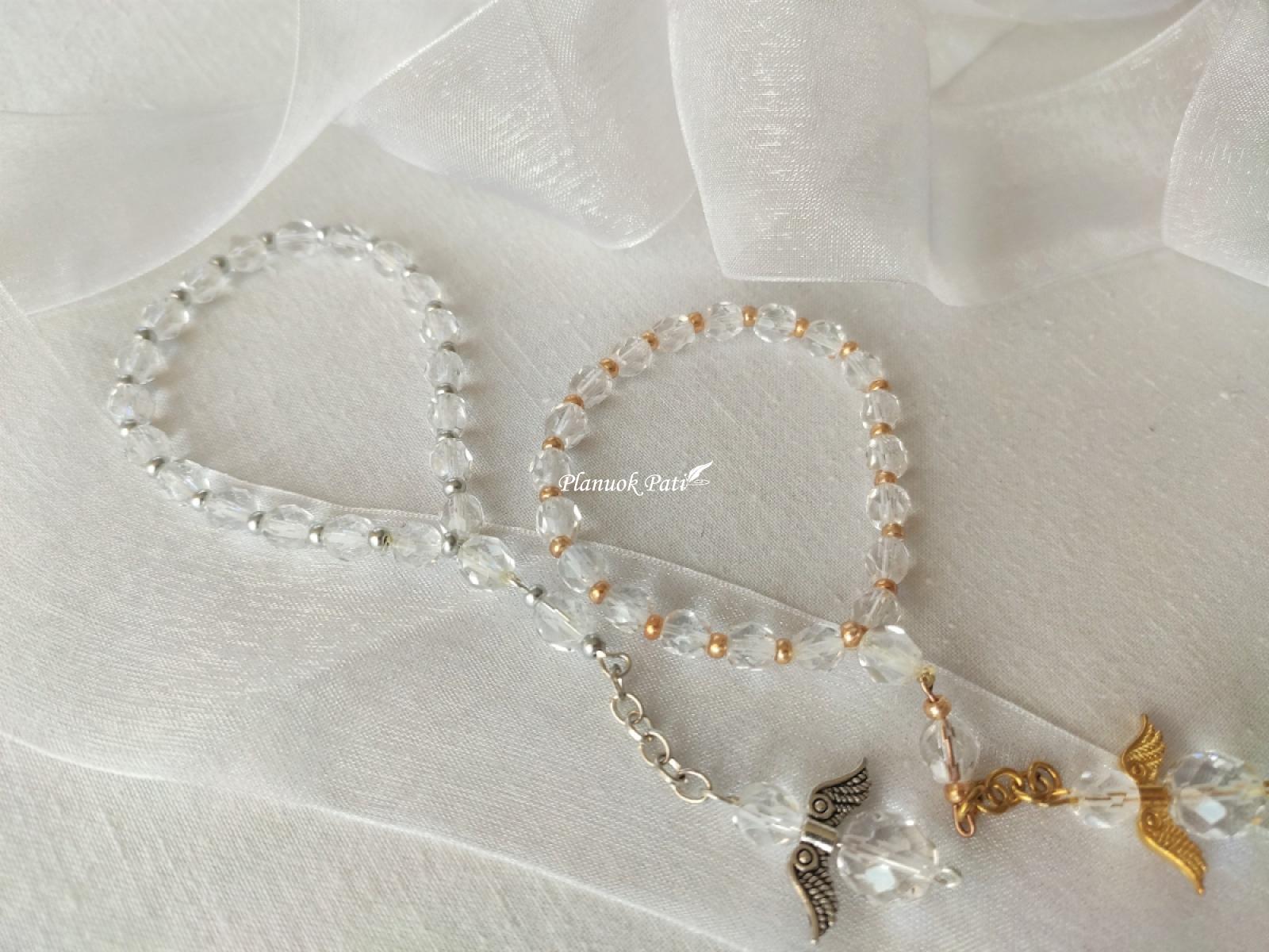 Austriškų karoliukų rožančiukas