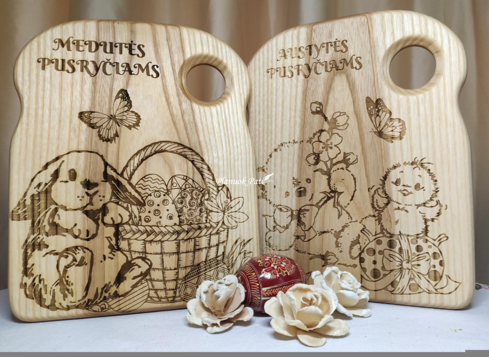 Lentelė-padėklas gardiems pusryčiams - sumuštinių duonos formos