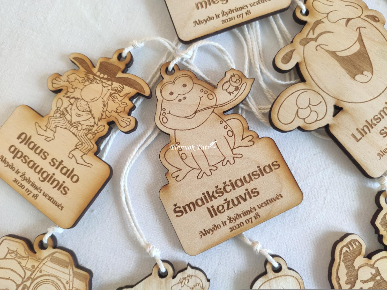 Medaliai - magnetukai