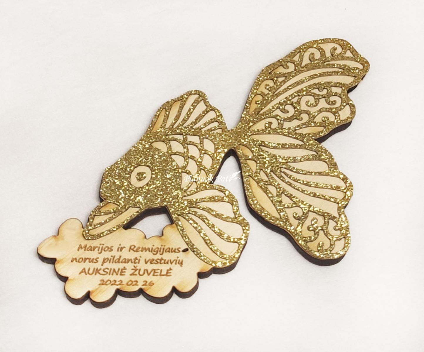 Norus pildanti auksinė žuvelė