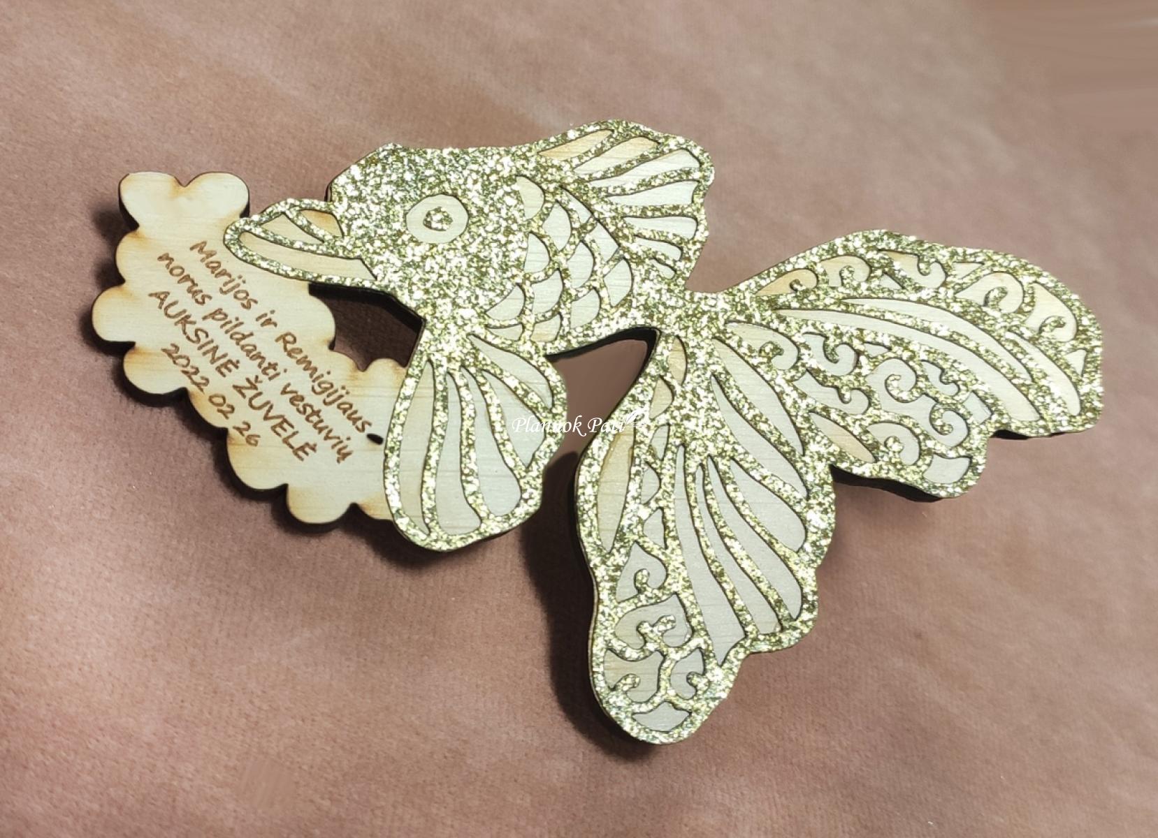 Norus pildanti auksinė žuvelė