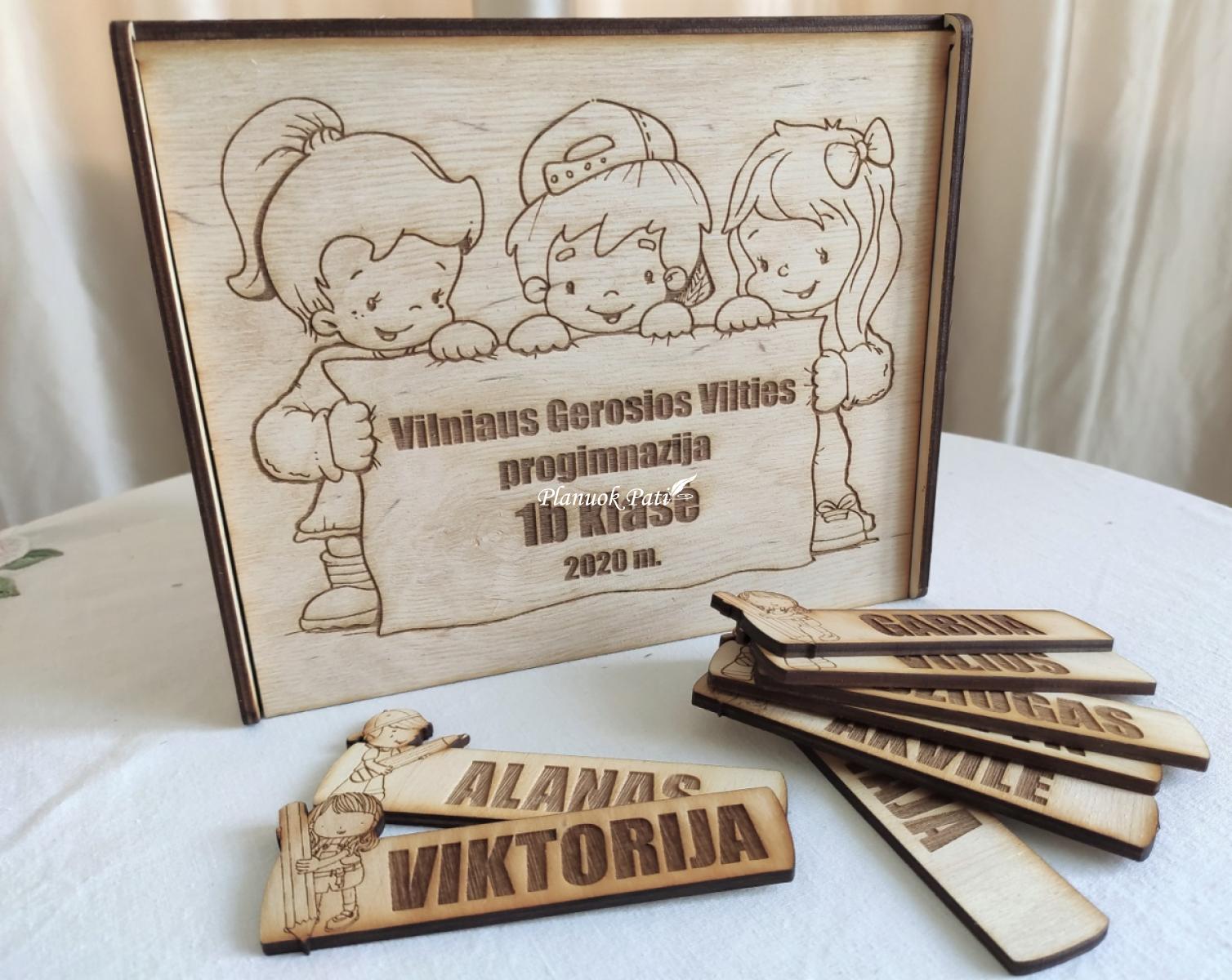 Dovana mokytojui - magnetukai dėžutėje