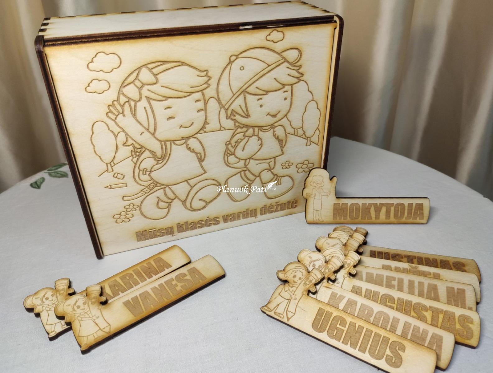 Dovana mokytojui - magnetukai dėžutėje