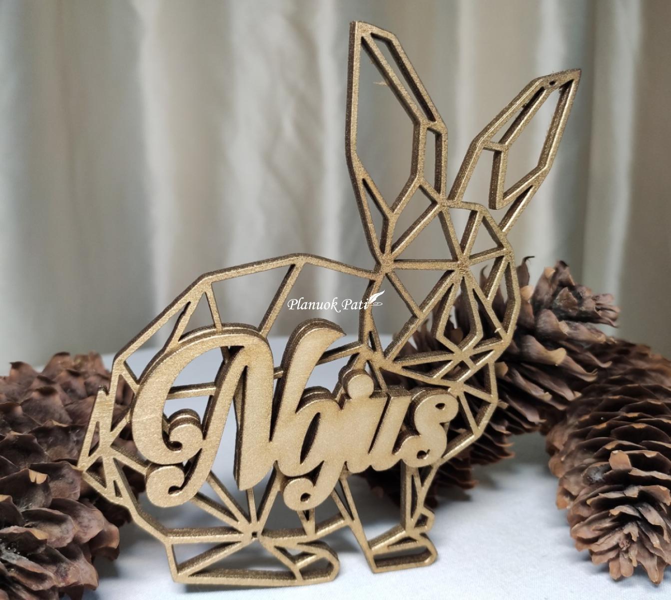 Kalėdinis žaisliukas - Vardas ir horoskopo ženklas