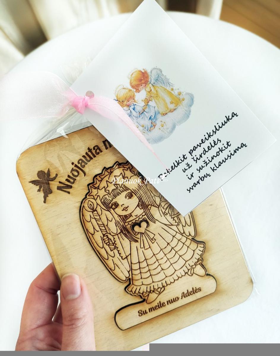 Kvietimas būti krikšto tėveliais - atkeliamas magnetukas