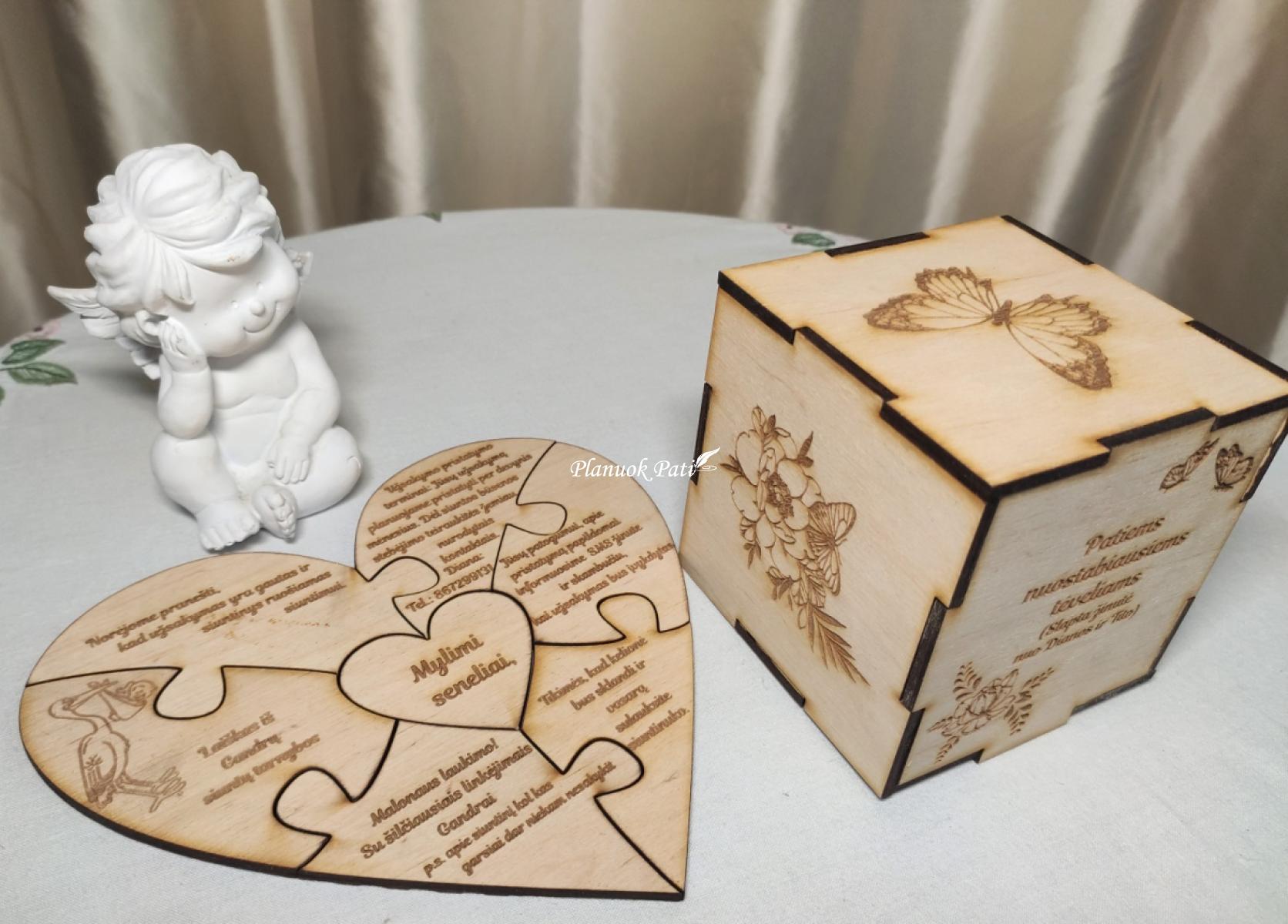 Pranešimas būsimiems seneliams - dėlionė