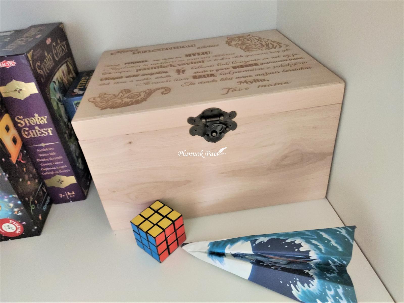 Prisiminimų skrynia sūnui ar dukrai