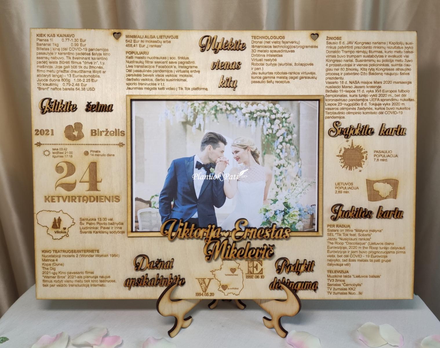 Vestuvių dienos paveikslas