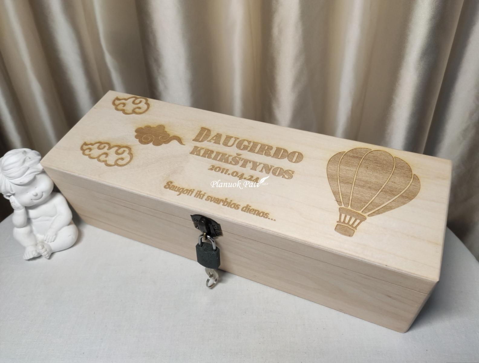 Tauraus gėrimo dėžutė krikštynoms