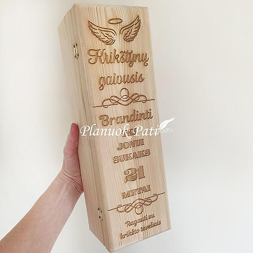 Tauraus gėrimo dėžutė krikštynoms