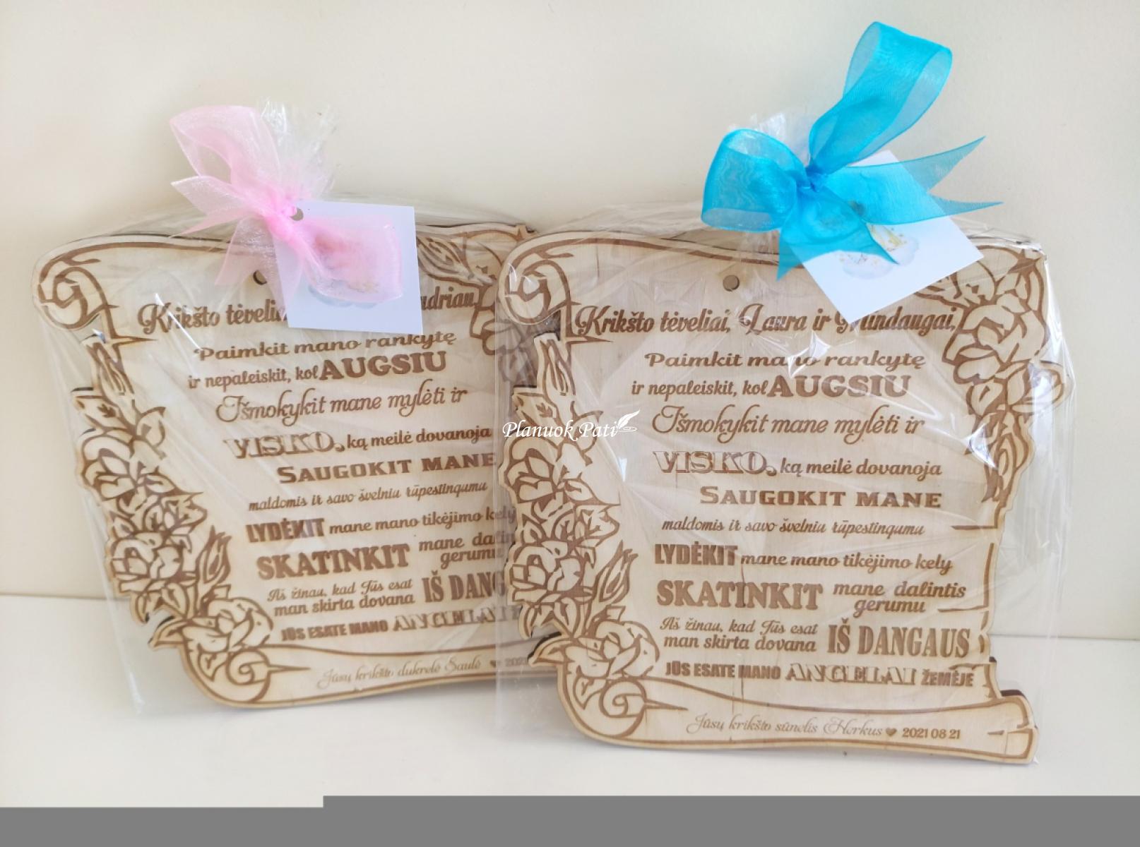 Įsakymai krikšto tėveliams - magnetas