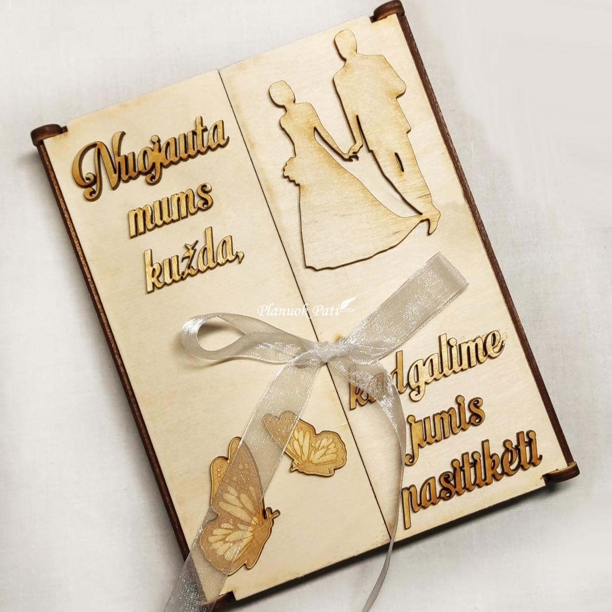 Liudininkų kvietimas - magnetukai atverčiamuose rėmeliuose